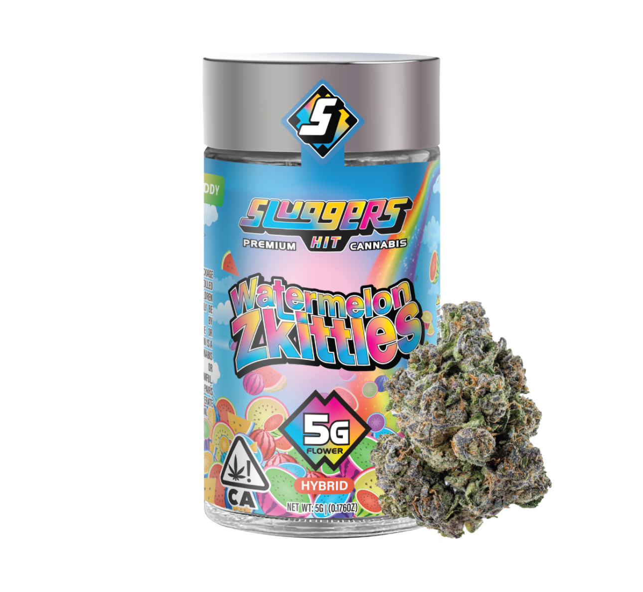Watermelon Zkittles - Hybrid - Premium Quality Sluggers 5-Gram Flower