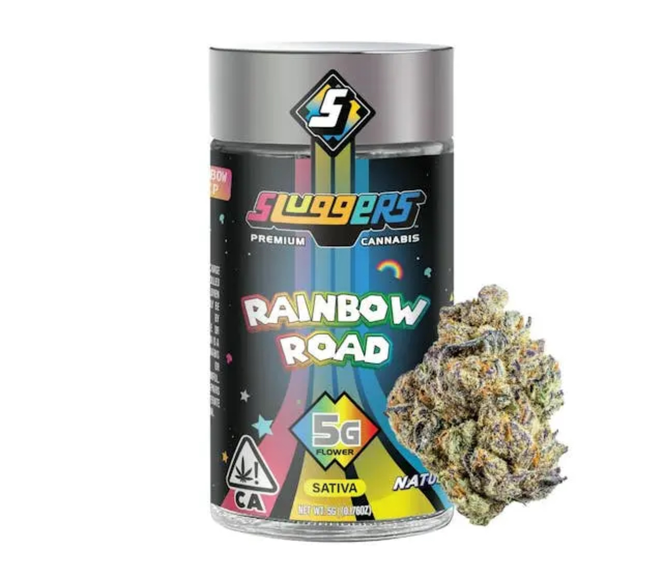 Rainbow Road - Sativa - Premium Quality Sluggers 5-Gram Flower