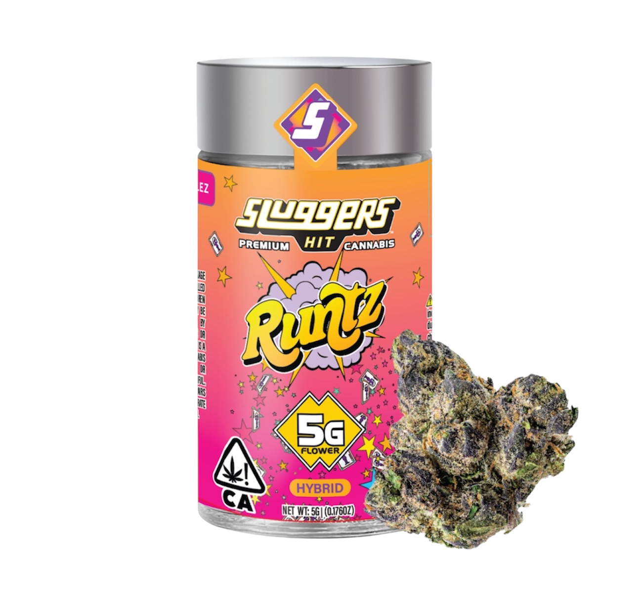 Runtz - Hybrid - Premium Quality Sluggers 5-Gram Flower
