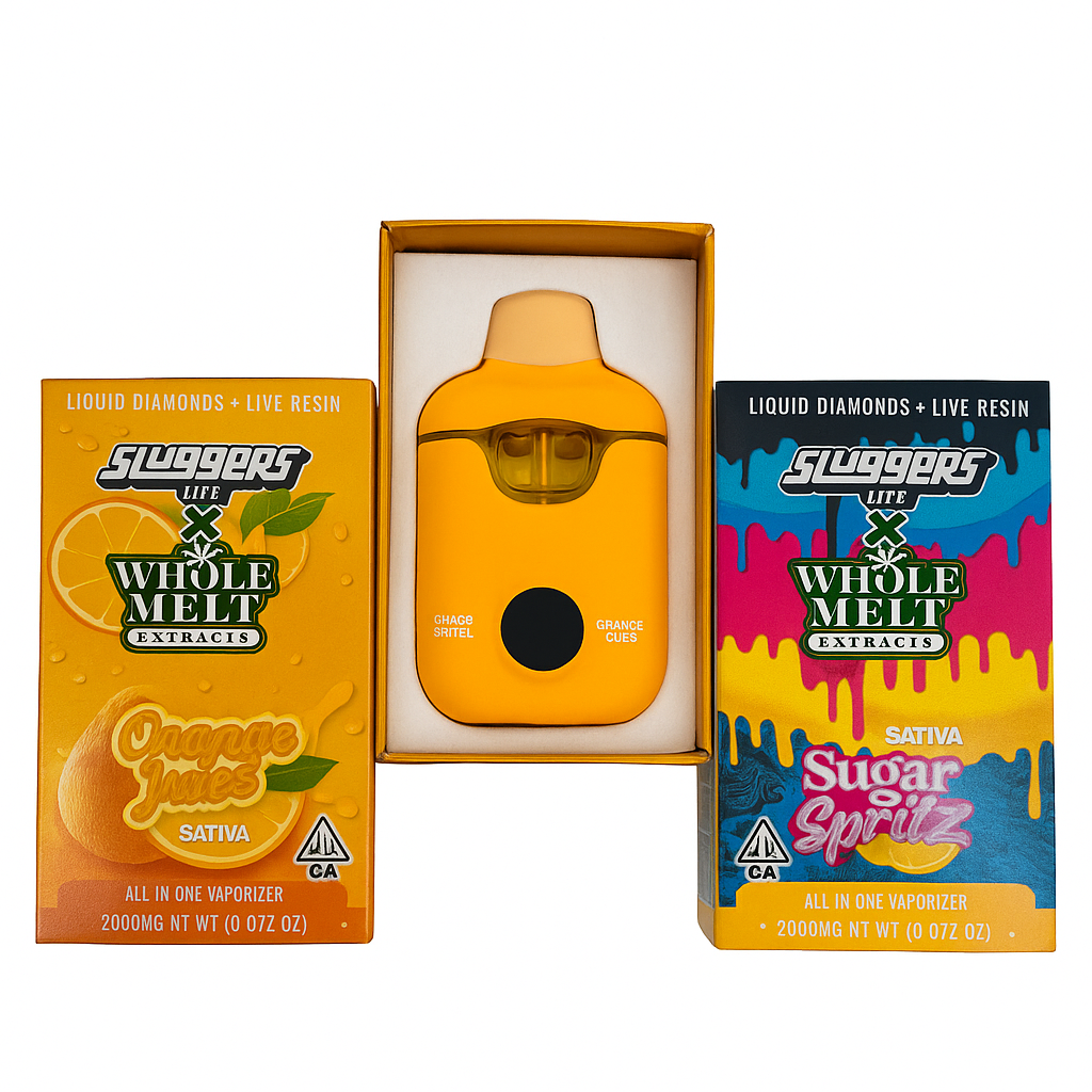 Sugar Spritz (S) + Orange Juice (S) - Liquid Diamonds + Live Resin - 2g