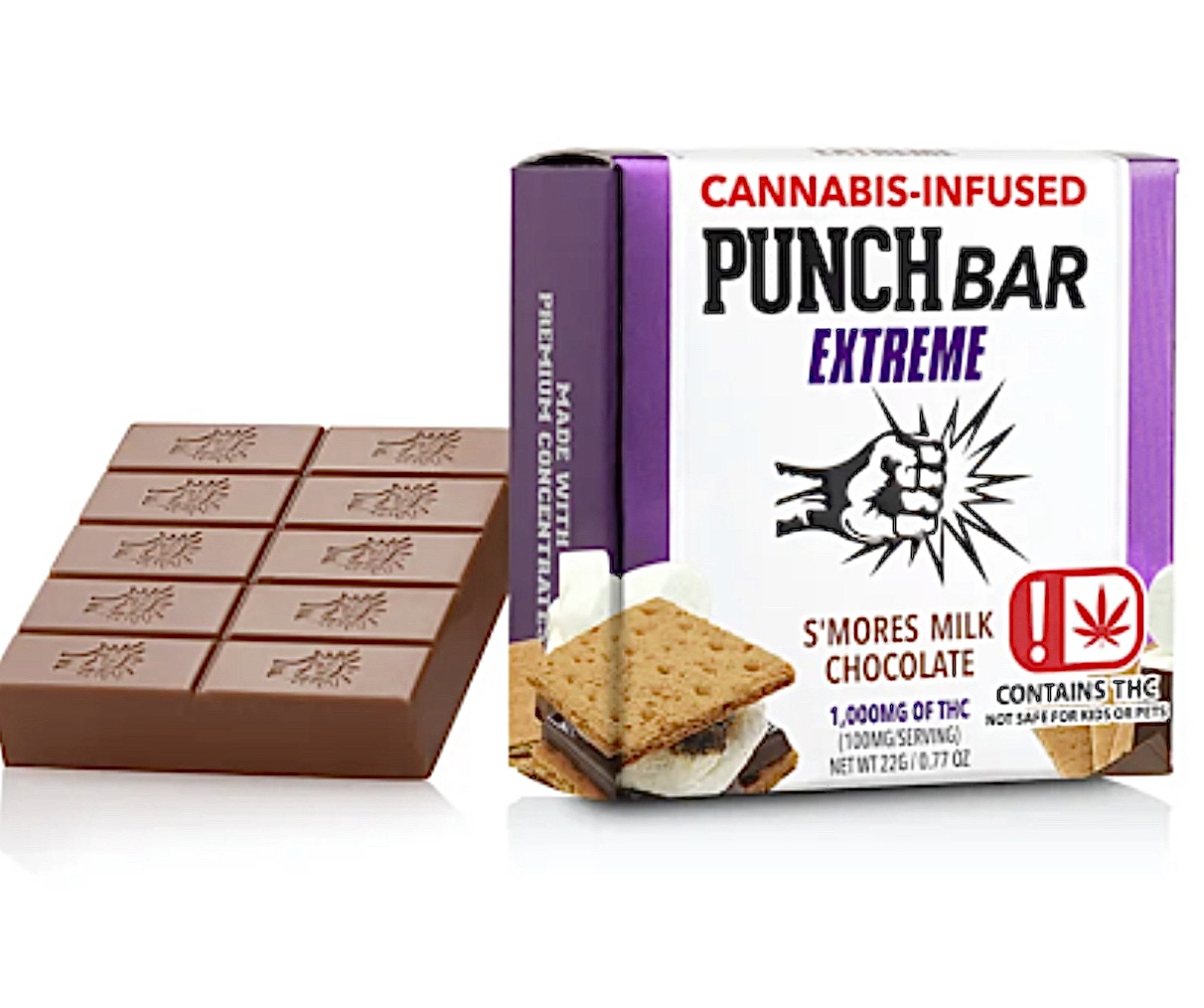 Smores Milk Chocolate - 1000mg