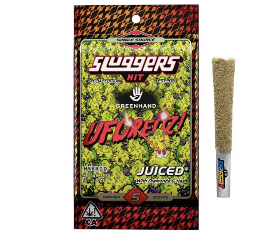 UFOreoz! (Hybrid) - Sluggers Hit Prerolls - Diamonds and Hash Infused - 5pk