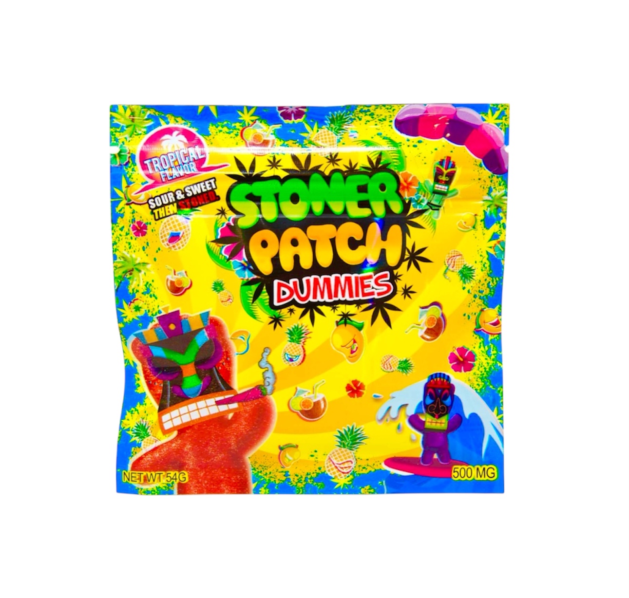 Tropical (Hybrid) - Infused Stoner Patch Gummies – 500mg