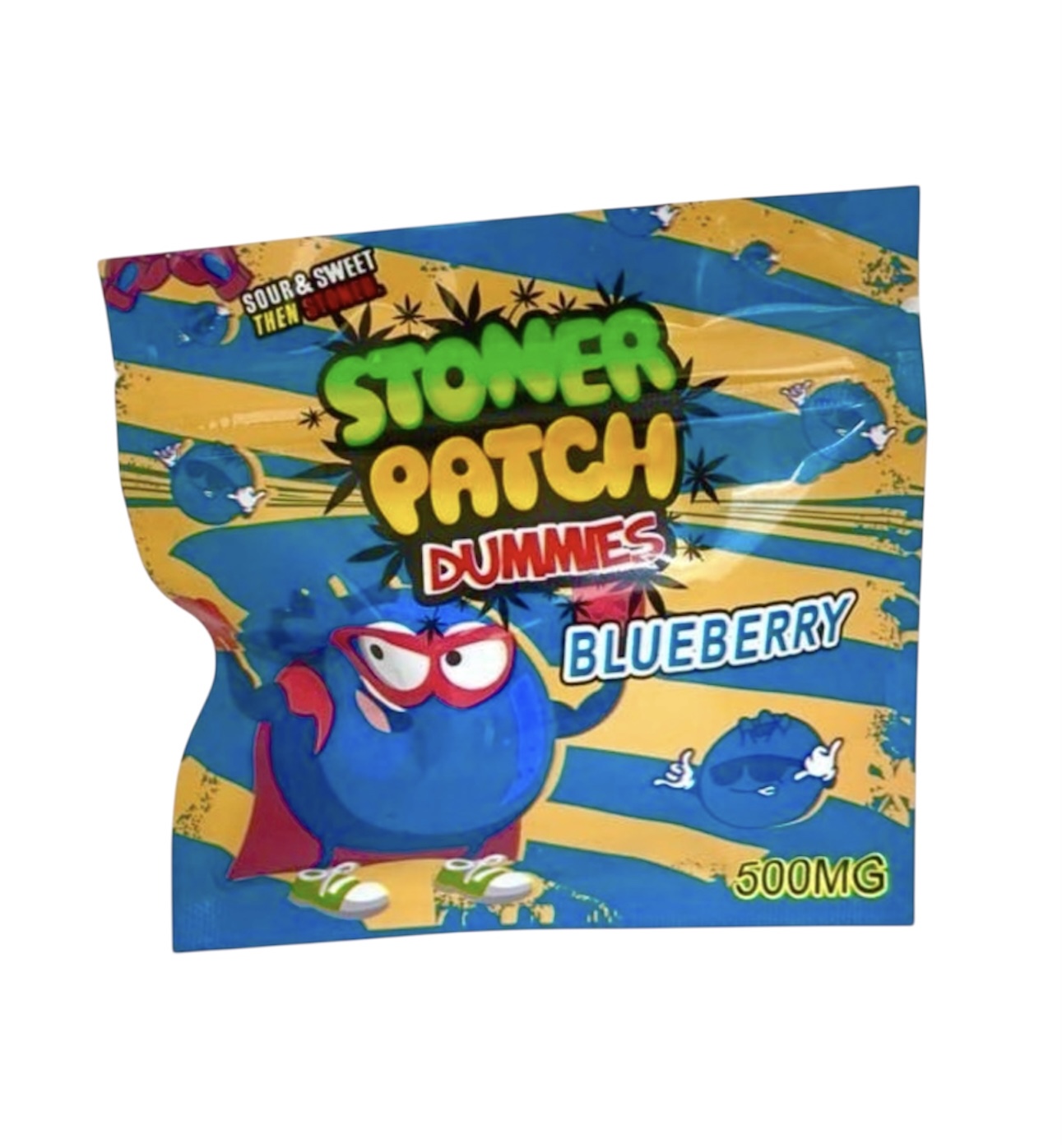Blueberry (Hybrid) - Infused Stoner Patch Gummies – 500mg