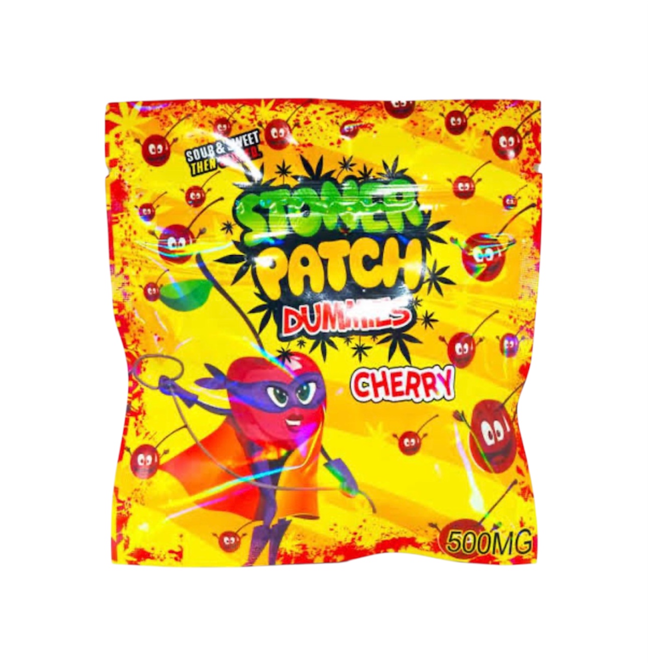 Cherry (Hybrid) - Infused Stoner Patch Gummies – 500mg