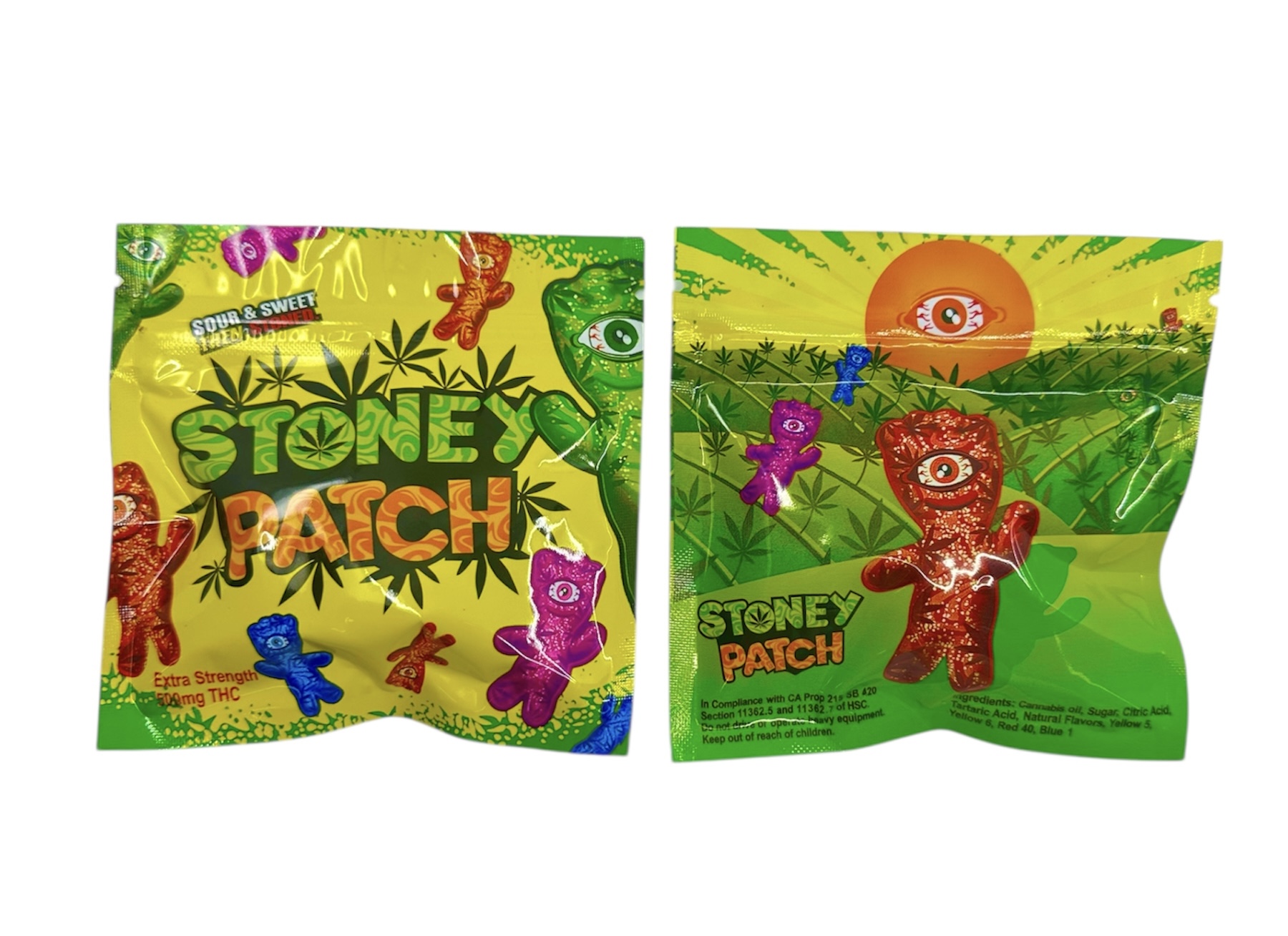Sweet & Sour (Hybrid) - Infused Stoney Patch Kids - 500mg