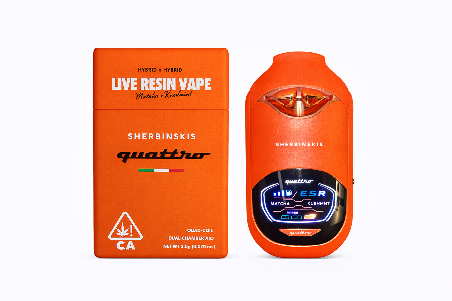 Matcha (H) x Headset (H) - Sherbinskis Quattro Live Resin Disposable - 2g