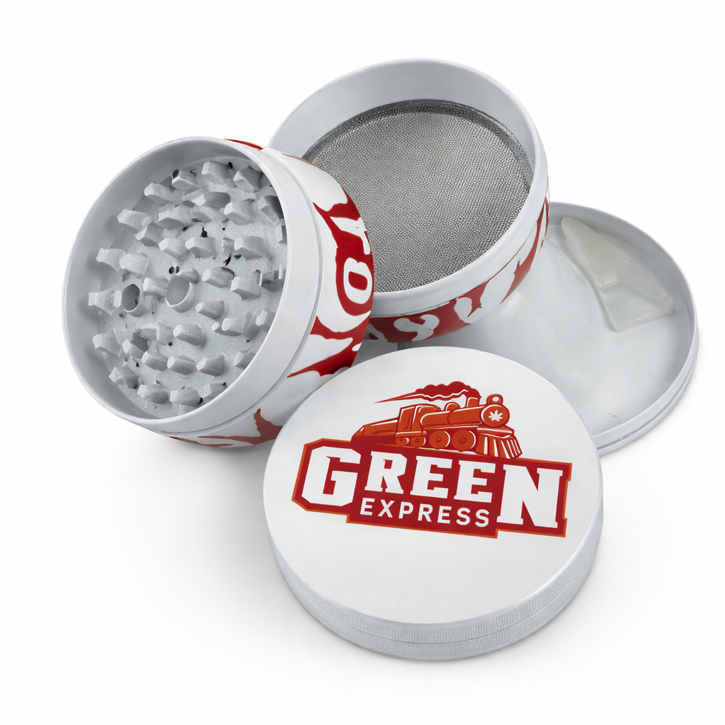 Green Express Grinder – Multi-Layer Herb Grinder
