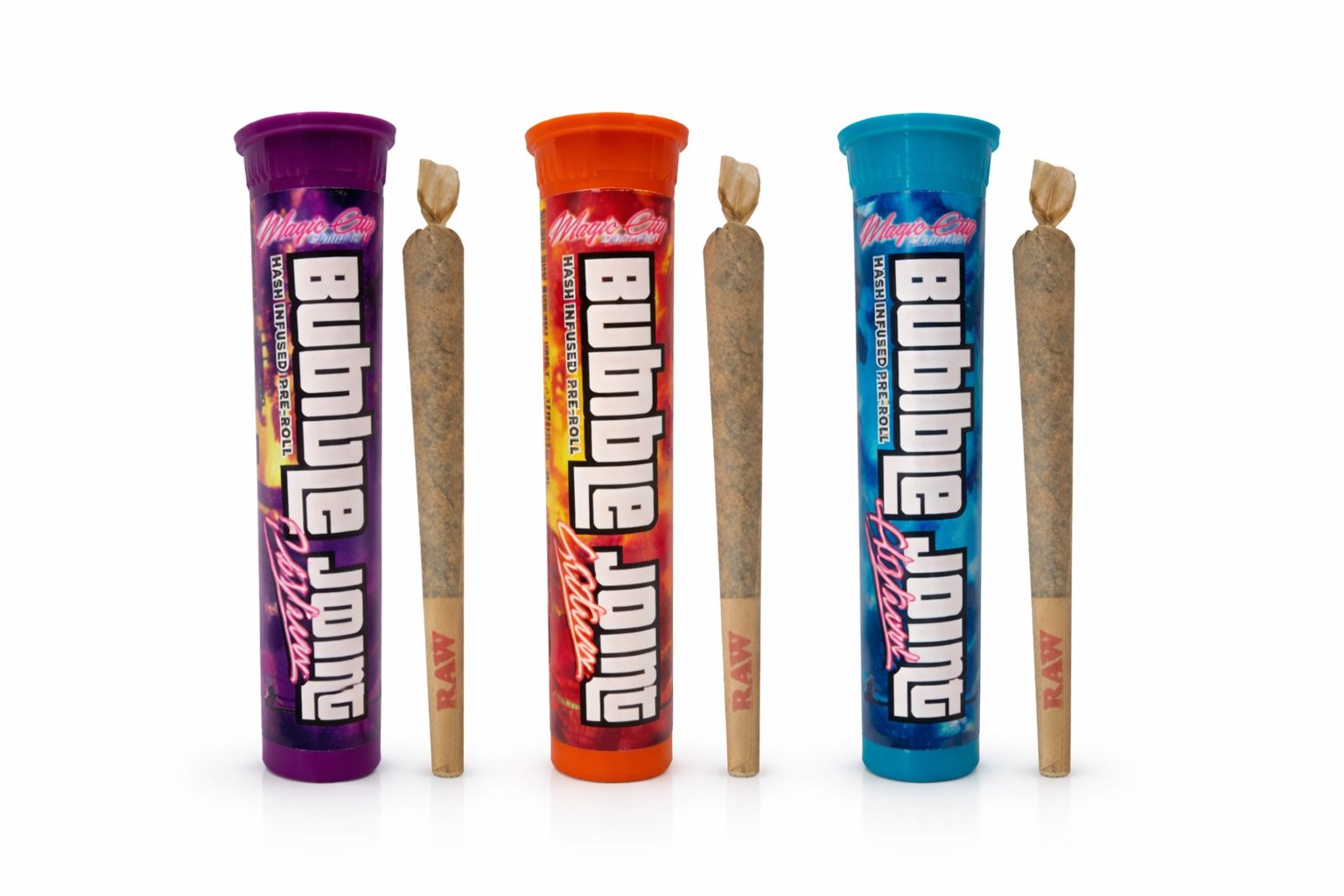 Magic City – Bubble Joint -Hash Infused Pre-Roll - 0.3g