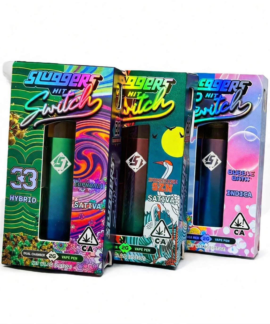 Sluggers Hit Switch - liquid diamond + live resin - 2g