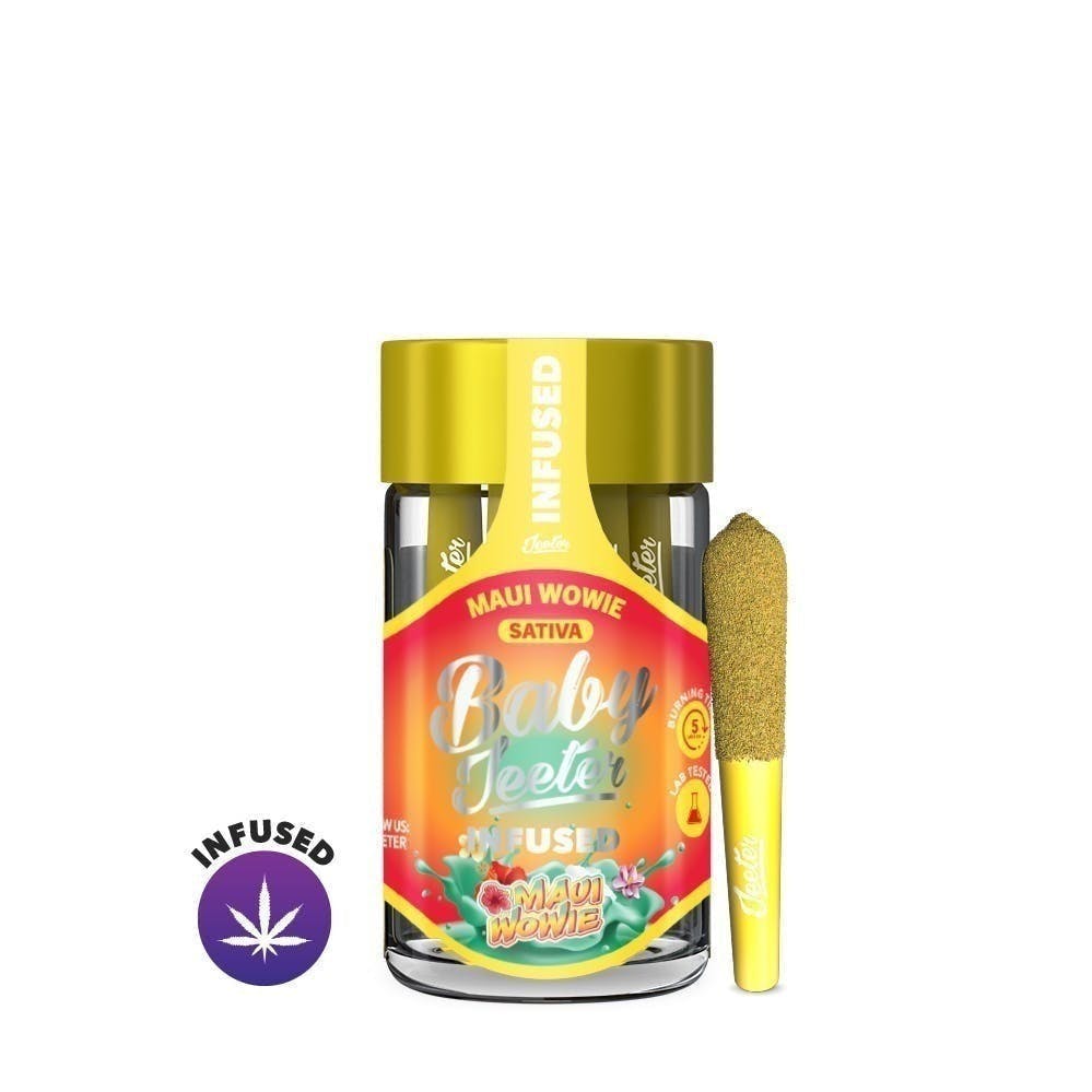  Baby Jeeter – Maui Wowie Infused Minis  - 5 Pack