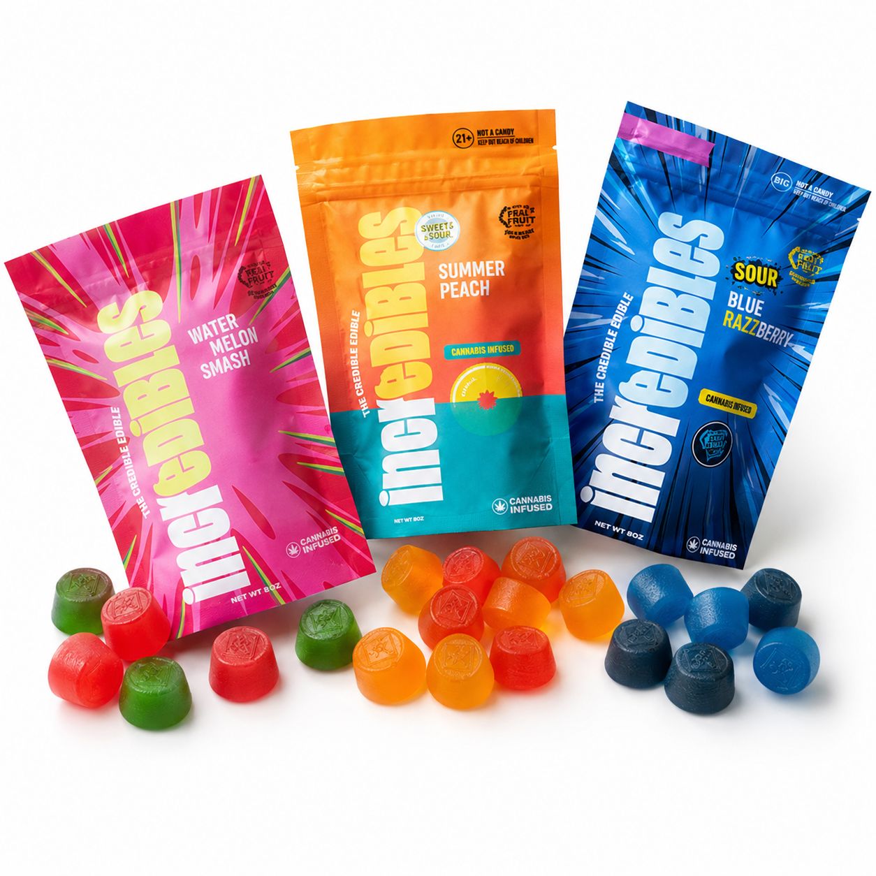 Incredibles Gummies - 1000mg /20pcs.