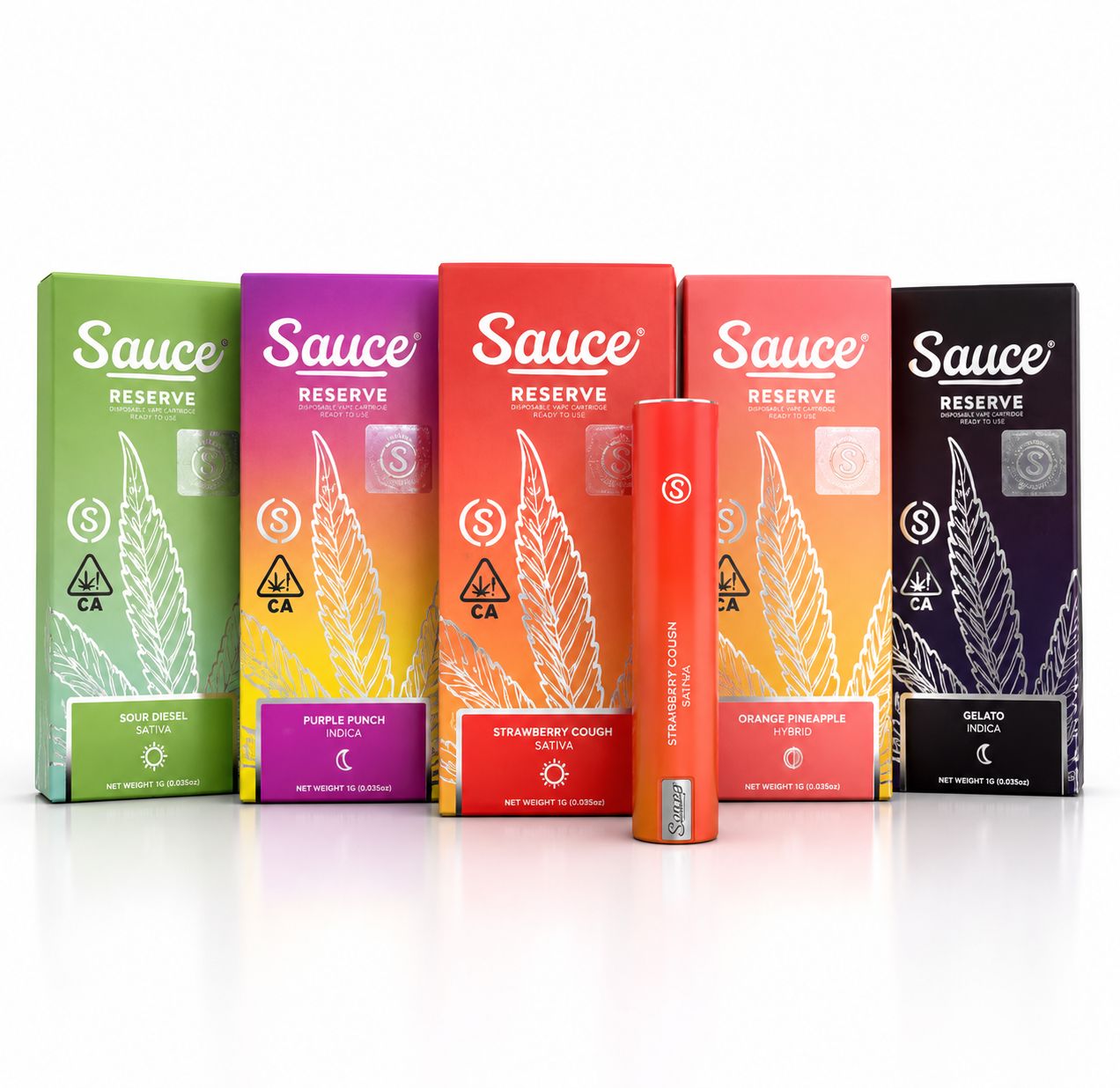 Sauce Essentials - Live Resin Vape Cartridge - 1g