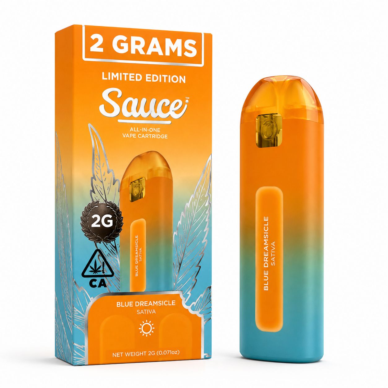 Sauce Essentials - Limited Edition - Live Resin Vape Cartridge - 2g