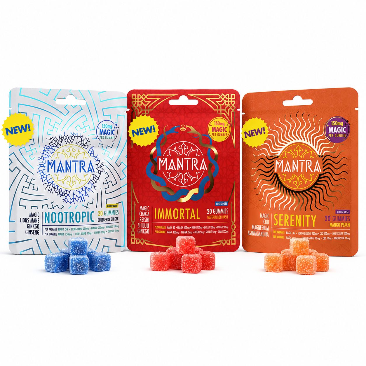 Mantra - Mushroom Gummies - 20pc