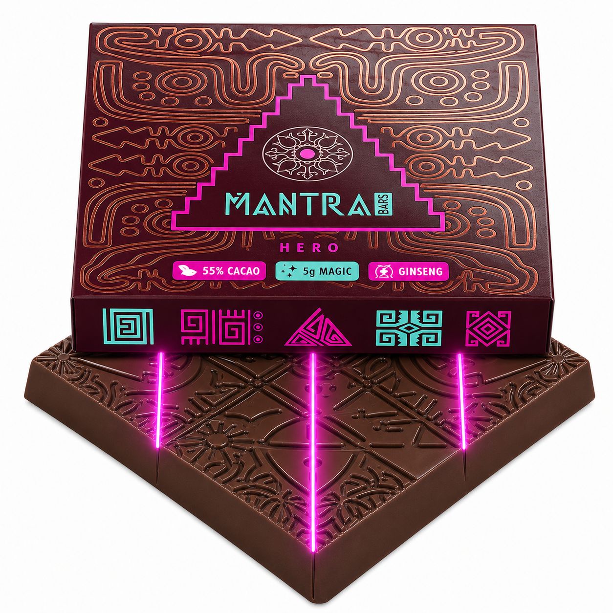 Mantra Hero Bars – Mushroom Chocolate 5g