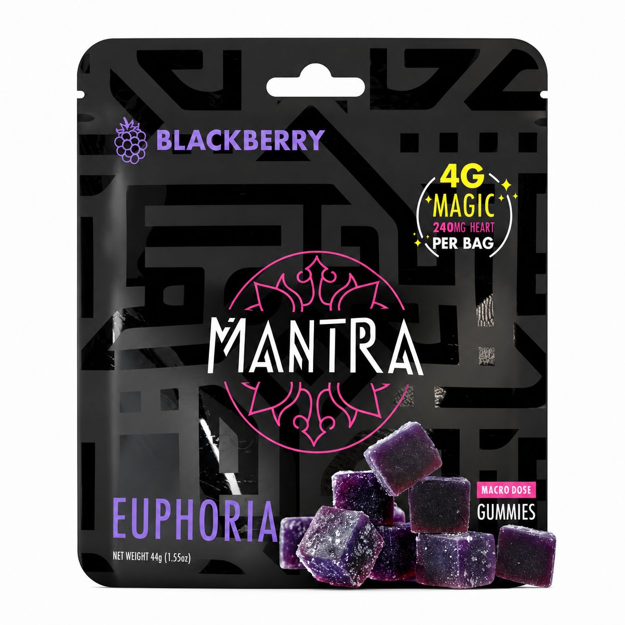 Mantra – Euphoria Gummies (Blackberry) | 4g Magic