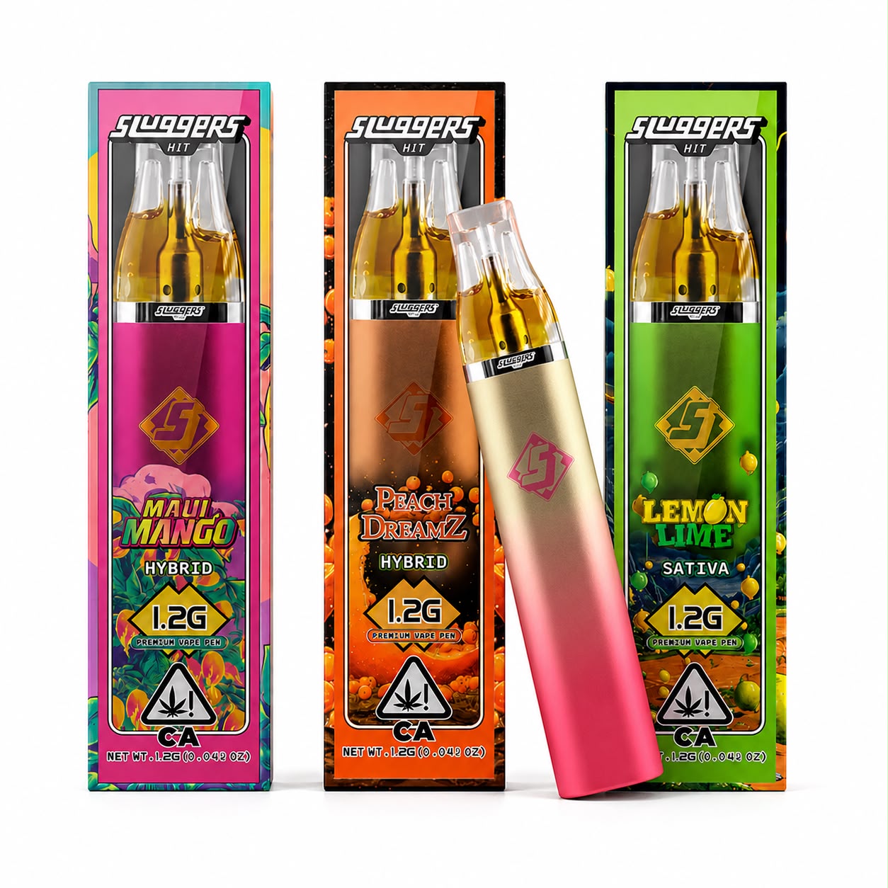 Sluggers Hit β Gram Slam Live Resin Vape - 1.2g