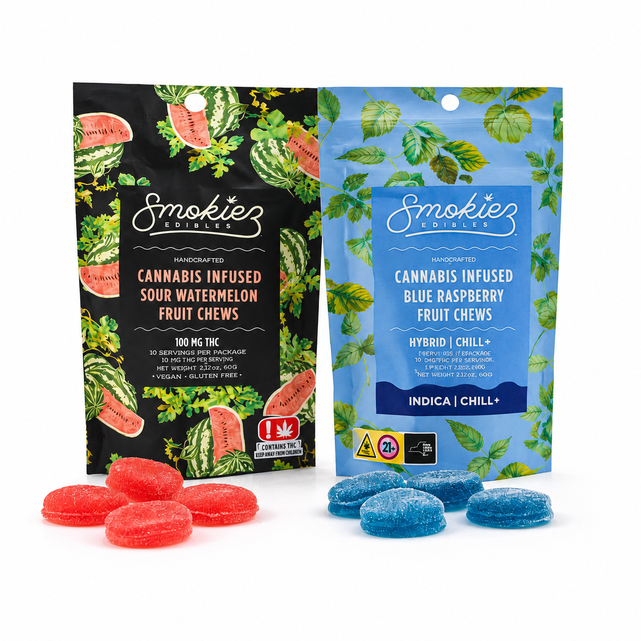 Smokiez -Infused Gummies - 1000mg /10pcs