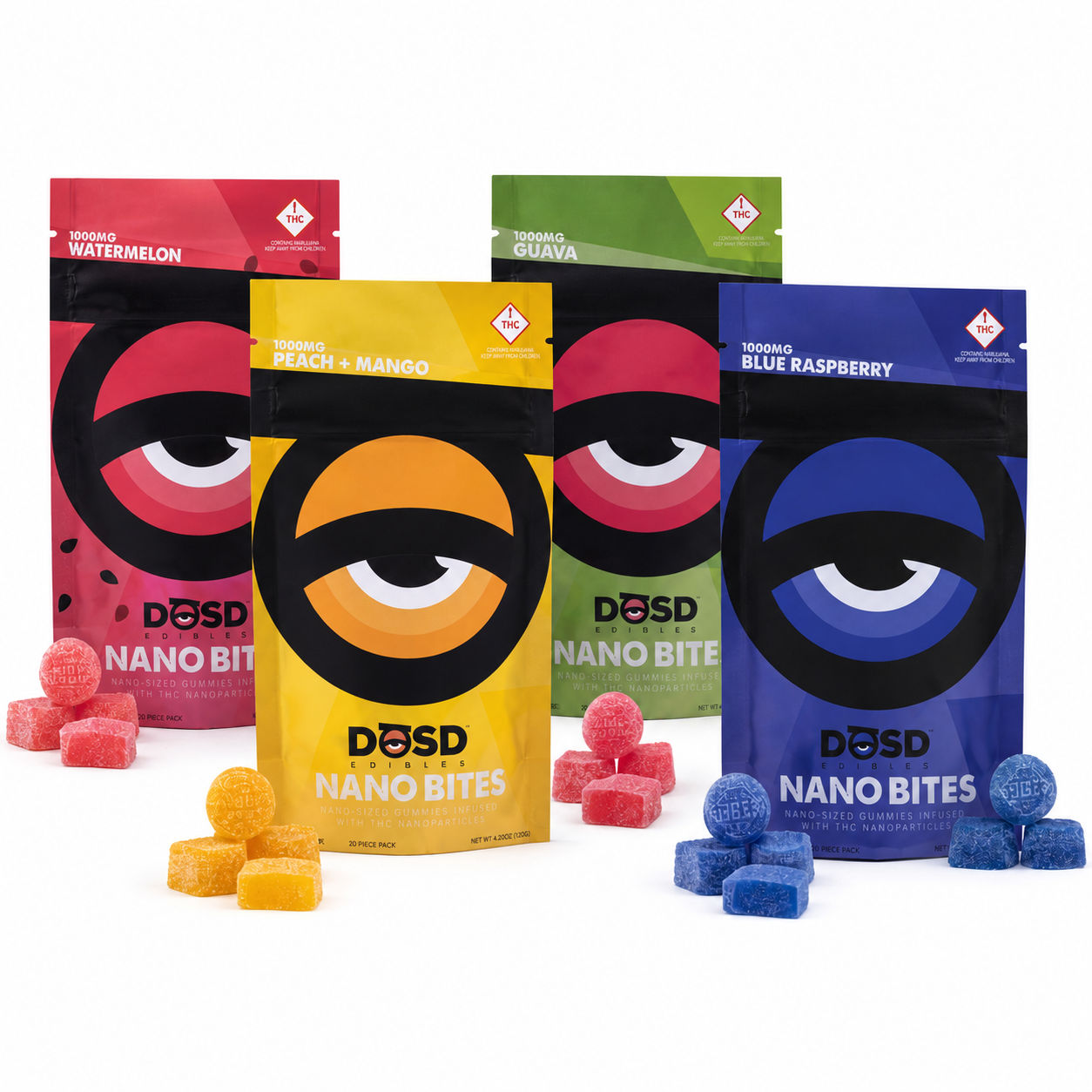 Dosd - Nano Bites Gummies - 1000mg