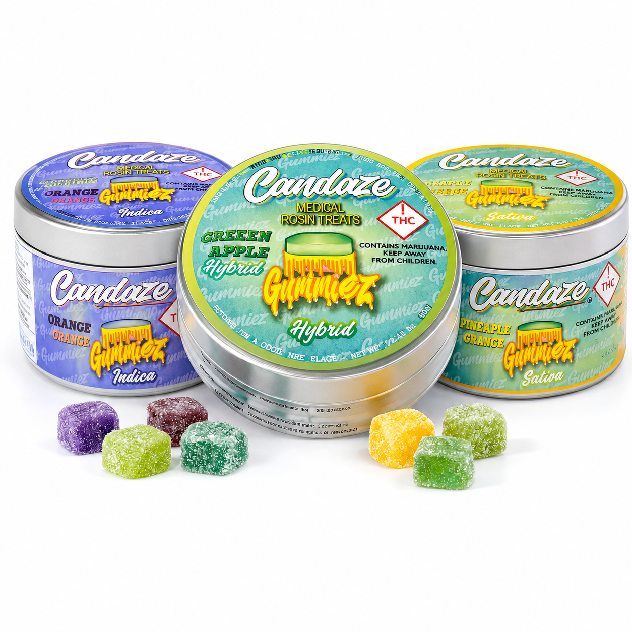 Candaze Rosin Gummies – 1000mg