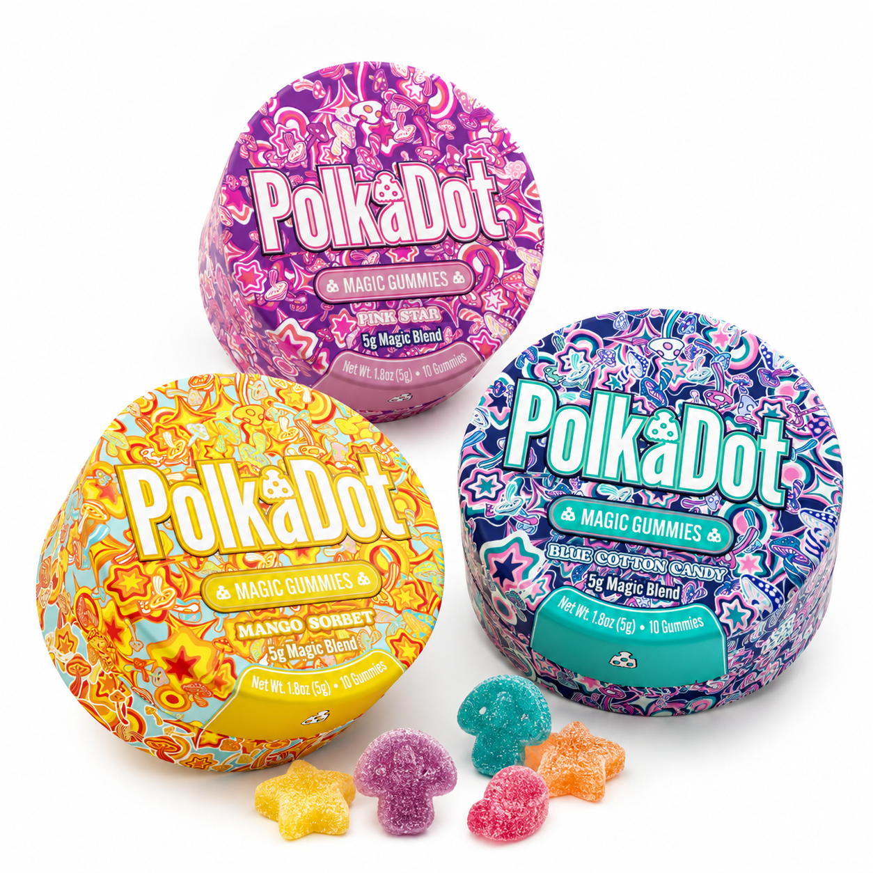 PolkaDot – Magic Blend Gummies - 5g 