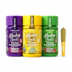 Baby Jeeter – Quad Infused Pre-Rolls - 5pk(2.5g/0.5g ea) 