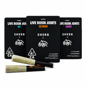 Sherbisnkis x Doja – Limited Edition – Infused Pre-Roll 5 Pack - (2.5G Total)