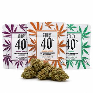STIIIZY 40’s – Premium Indoor Cannabis Infused Flower - 7g