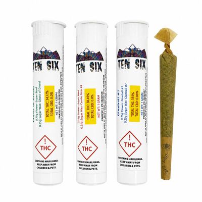 Ten Six – Infused Pre-Roll -1g Ten Six – Infused Pre-Roll -1g