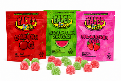 Faded Fruits - High Potency gummie - 1000mg