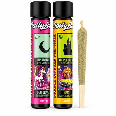 Natty Rems – Bubble Hash Infused Pre-Roll – 1g