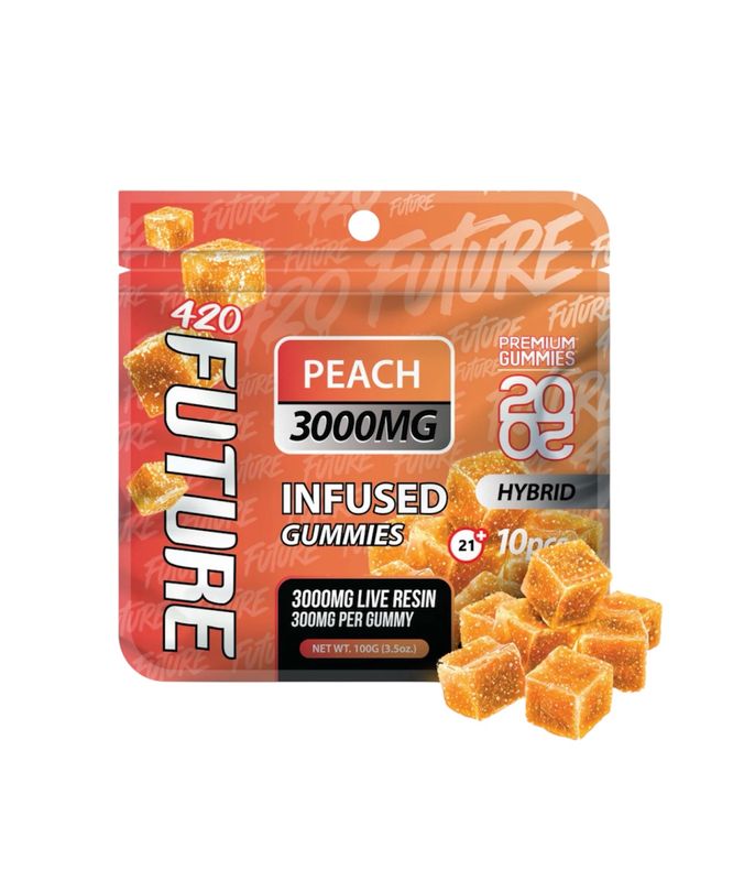 Peach (Hybrid) - Future 2020 Gummies - Live Resin - 3000m/10pk