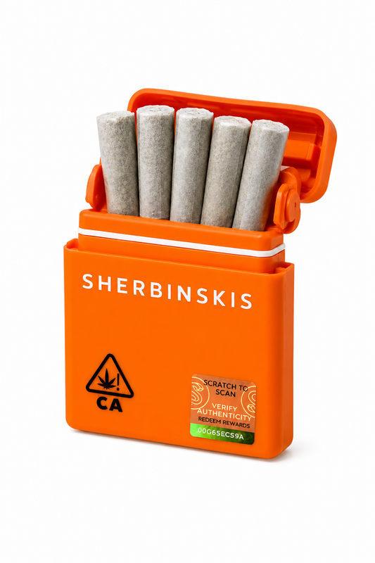 Sherbinskis - Live Rosin + Diamond Infused Joints - (5 J's Per Pack x 0.5g ea)