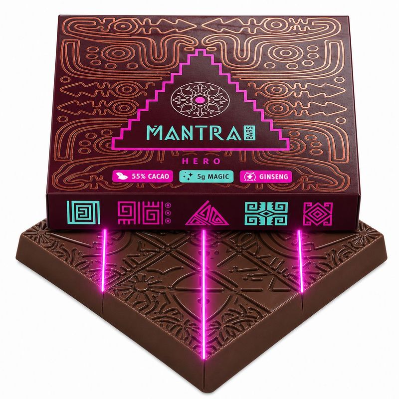 Mantra Hero Bars –  Mushroom Chocolate 5g 