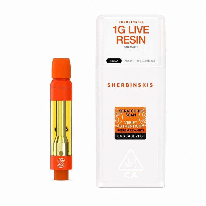 Sherbinskis – Live Resin 510 Cartridge - 1g