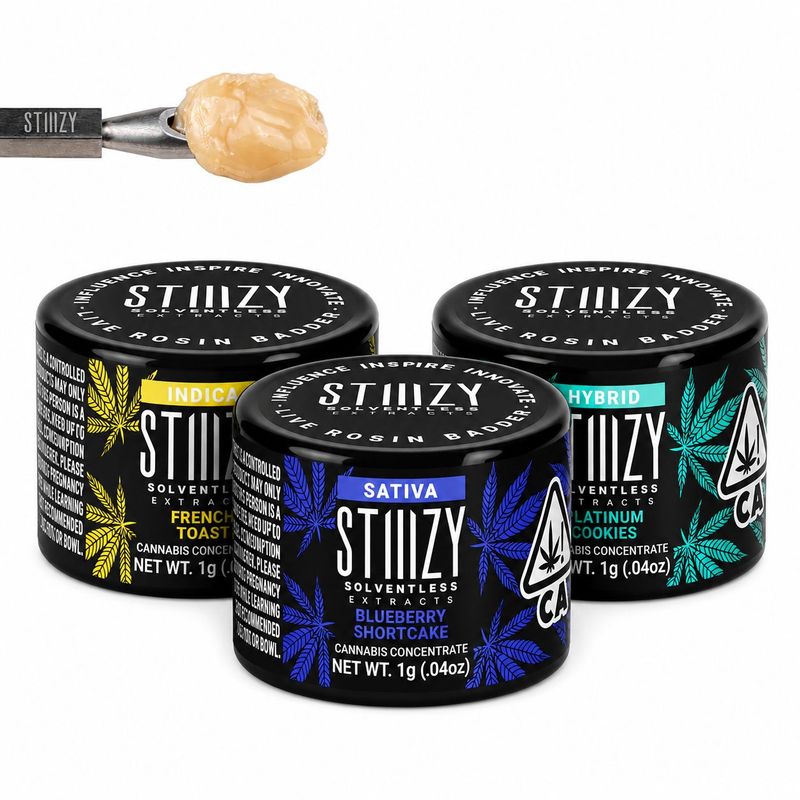STIIIZY – Live Rosin Badder Concentrate -1g