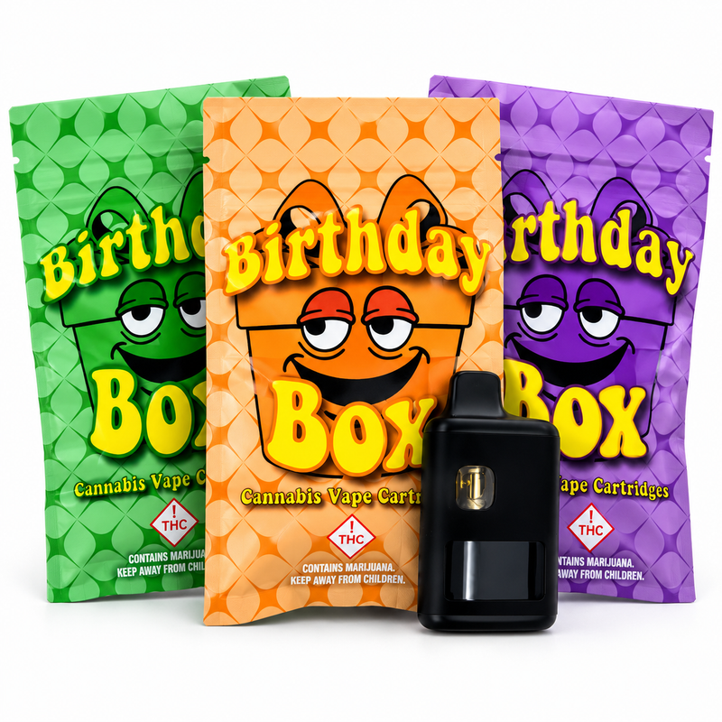 Birthday Box – Cannabis Vape Cartridge – 2g
