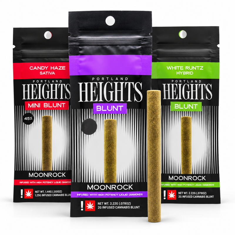 Heights – Moonrock Liquid Diamonds Infused Blunt – 2g